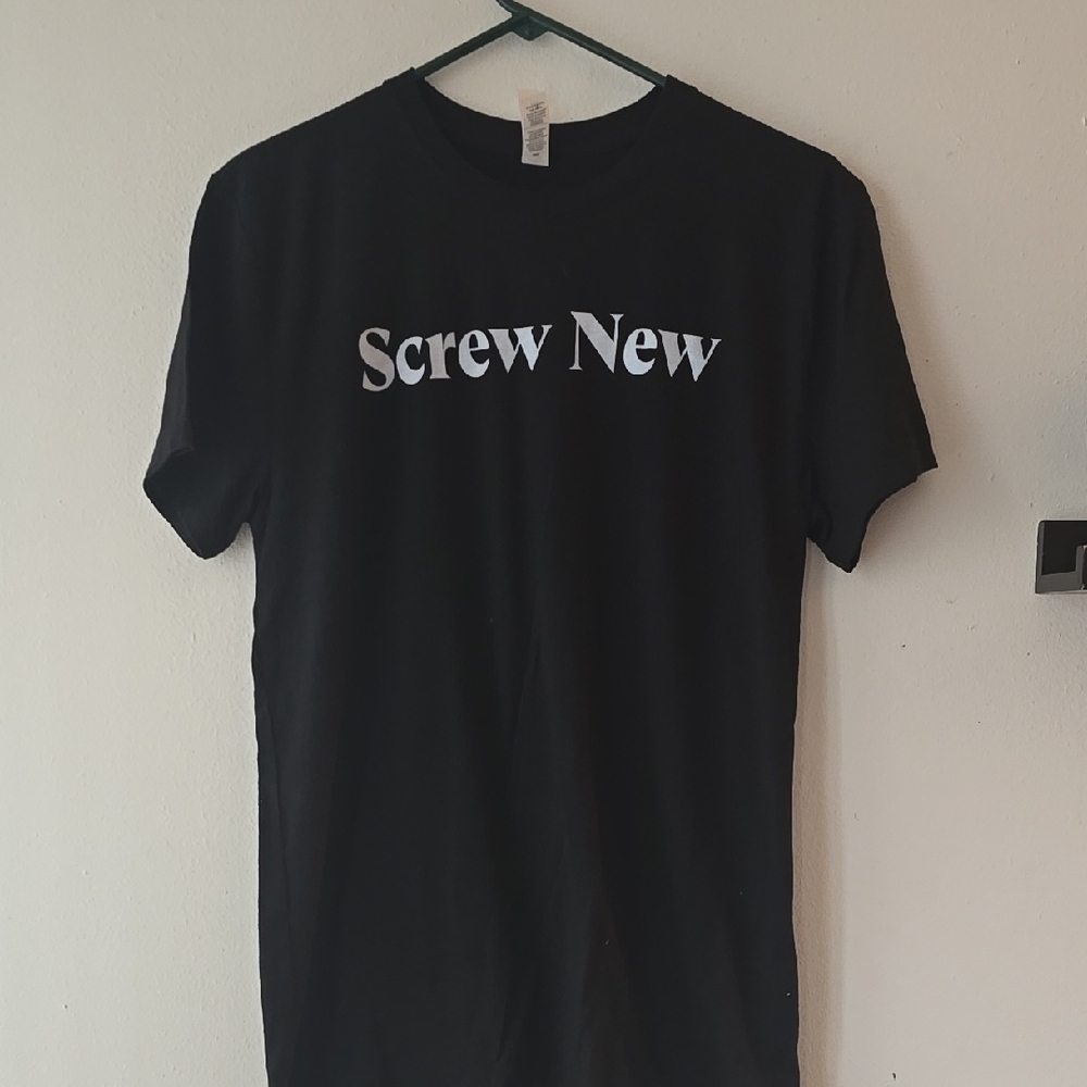 Unisex Black Clean 100% Cotton Graphic T-Shirt